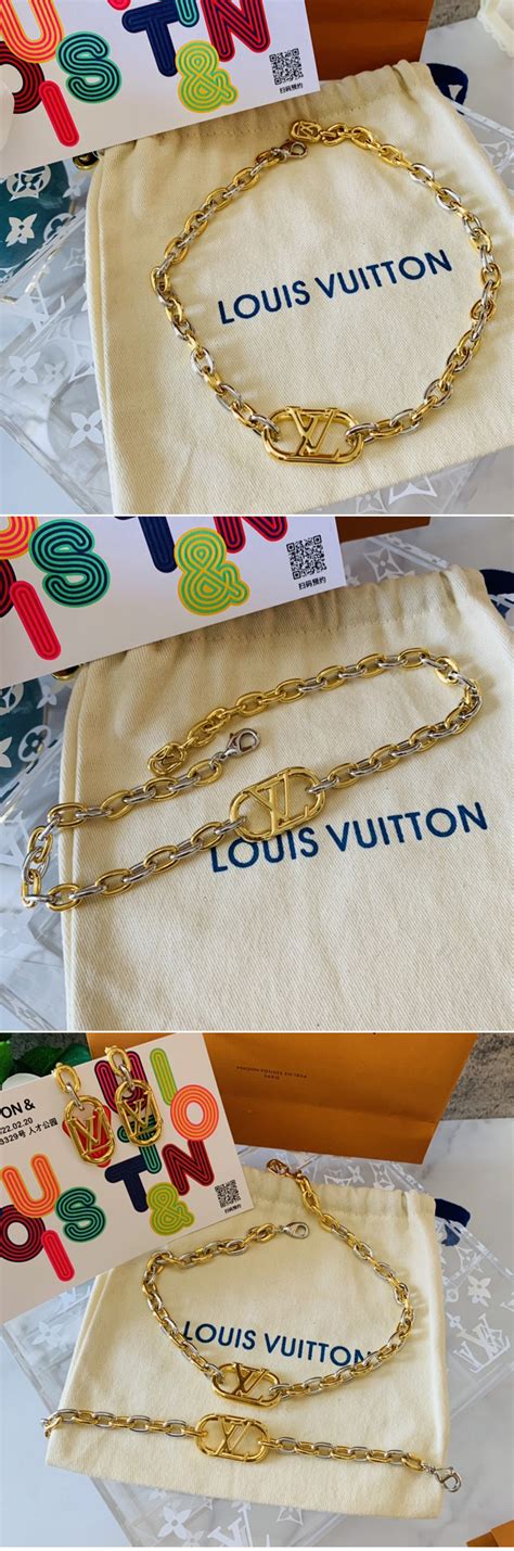 everyday chain lv necklace.